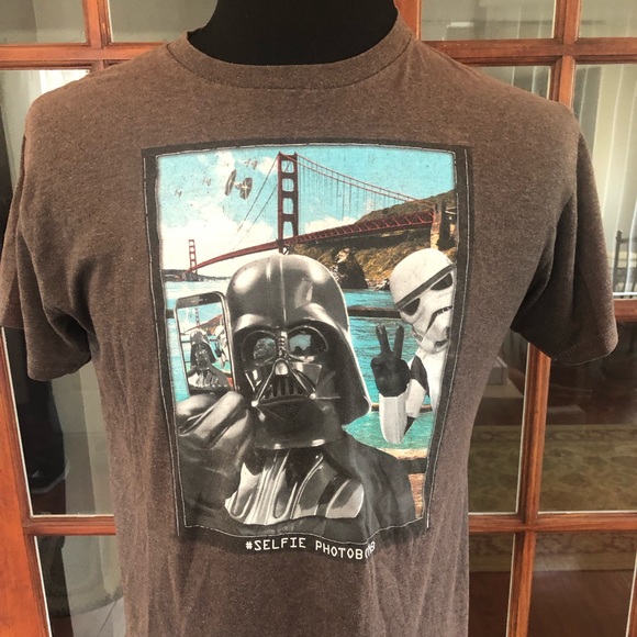 star wars selfie shirt